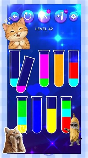 water sort puzzle☺ 42#game asmr