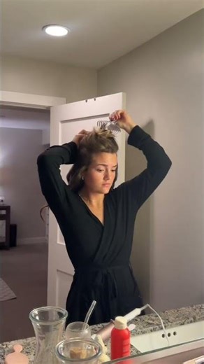 Get Perfect Curls! 🎀✨ Easy Curling Iron Tutorial #hair #curlstutorial #fyp #perfecthair