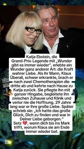 Sein letzter Wunsch an Katja Ebstein rührt Millionen😭
