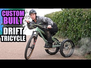 MY CUSTOM BUILT MTB DRIFT TRICYCLE IS RIDICULOUS!
