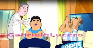 Video: reapareció el fletero motivador antes de jugar con Francia