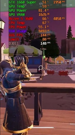 Fortnite Chapter 7 | GTX 1660 Super FPS Test 🔥 How Smooth is Gameplay?