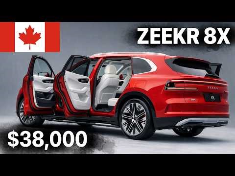 CANADA, LOOK AT THIS! Zeekr 8X Could Change Canada’s EV Market