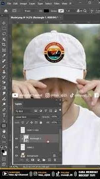 HOW TO MAKE A HAT MOCKUP