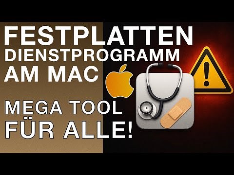 Festplattendienstprogramm auf dem Mac 🖥️💾 | Review & Anleitung