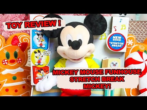 Stretch Break Mickey Mouse Toy Review!