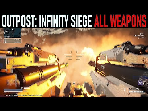 Outpost: Infinity Siege - All Weapons