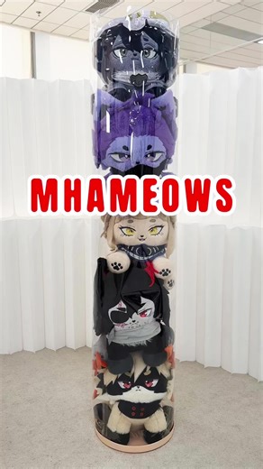 MHA Meows Plush Collection: Toga and Aizawa