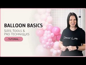 Balloon Garland Tutorial for Beginners 🎈 Sizes, Tools & Techniques Explained