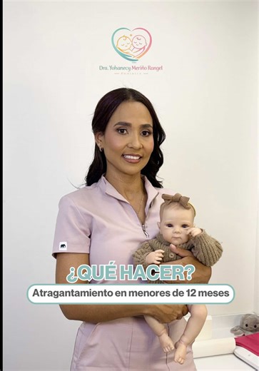 Cómo actuar ante un bebé atragantado