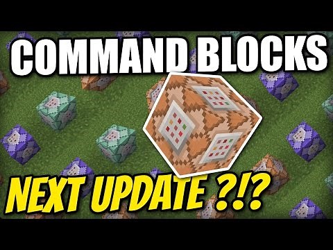 Minecraft PS4 - COMMAND BLOCKS - NEXT UPDATE ?! Tutorial - Xbox / PS3 / Wii U