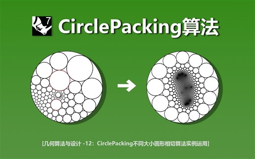 几何算法与设计12-Circle Packing 圆弧相切算法