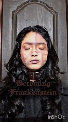 The modern Prometheus 🥀 #frankenstein #makeup #gothic #makeupartist#fantasy#poetry#books#maryshelley