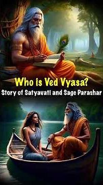 Who is Ved Vyasa? Story of Satyavati and Sage Parashar | #mahabharat #story
