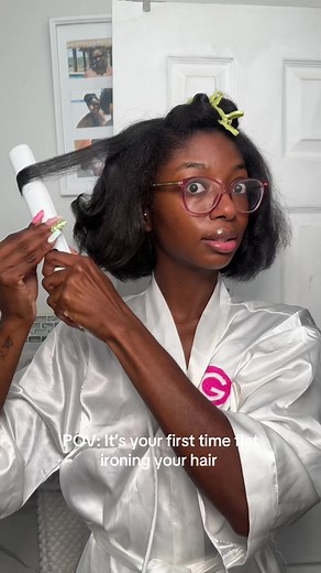 First Time Flat Ironing Hair: Step-By-Step Guide