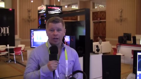 Kingston HyperX Cloud 2 gaming headset hands on - CES 2015