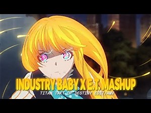 Free Preset - AMV/Marginal Style Edit | Titan Takt Op Destiny [ Industry Baby X E.T MASHUP ]