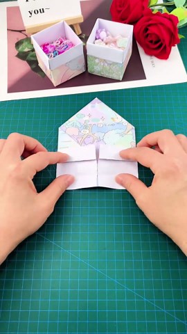 Hướng Dẫn Gấp Hộp Đựng Đồ Từ Giấy A4
