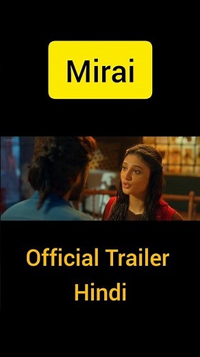 Mirai - Official Trailer Hindi | Dharma Productions #movie #bollywood
