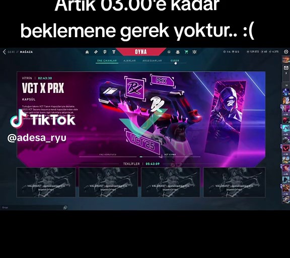 Gece Pazarı: Valorant'ta Yeni İhtiyaçlar