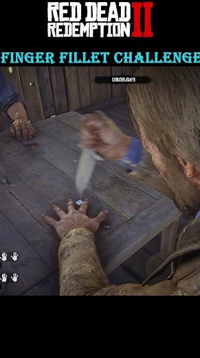 Red Dead Redemption 2 Max Settings - Five Finger Fillet Challenge!!