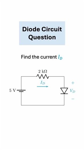 ElectricalMath | To analyze a circuit involving a forward-biased diode, you have 3 options: 1) The ideal model: treat the conducting diode as a short... | Instagram