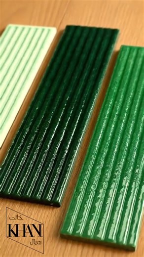 Handmade Ceramic Tiles with Grooved Subway DesignA Different Choice for Modern and Special #tiles