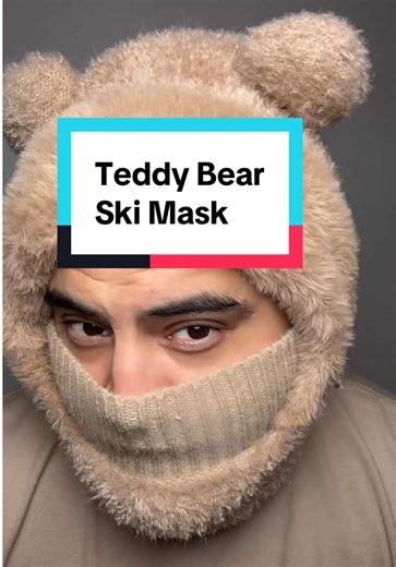 Teddy Bear Ski Mask for Cozy Winter Wear