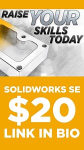 Titans of CNC on Instagram: "DON'T MISS OUT!! Crazy Opportunity That Can Change Your Life Today! Solidworks Student Edition for $20.00 Only (Academy Members Only): LINK IN BIO FREE CAD, CAM & CNC Machining Academy: http://academy.titansofcnc.com"