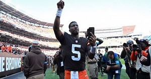 WATCH: Jameis Winston drops another classic pre-game interview and speech in first start since 2022