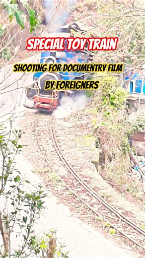 Steam Engine Train Hired For Documentary Film Shoot on 30/03/2026/ Don't Miss this Video 🏔️🚂🌲