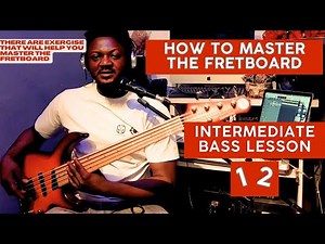 BL 12: HOW TO MASTER THE FRETBOARD | INTERMEDIATE BASS GUITAR LESSON | BASSMATICS