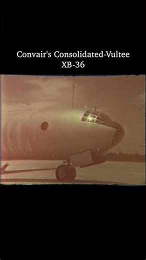 XB-36 Aircraft Footage (1946) | Fort Worth Aerospace History