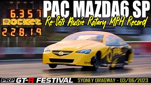 10K views · 445 reactions | Who needs a bit of a Gee-up for Grudge Kings this Saturday?? How's about a quick look at George steering the Mazda6 SP to a new Aussie Rotary MPH record with a 6.35@228 blast at the recent GTR Festival  As a rotor-head, if that doesn't make you keen, you've got rocks in ya head 浪藍 BRING ON Grudge kings!! Big thanks to Motive Video for the awesome footage 落 | Pac Performance | Facebook