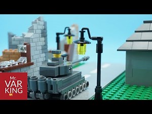 LEGO Stop Motion The Last Tiger WW2
