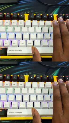How to Properly Click a Spacebar on a Mechanical Keyboard #mechanicalkeyboard #improvetyping #gaming