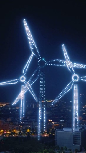 Un espectáculo INCREÍBLE de drones por #125añosluz ⚡