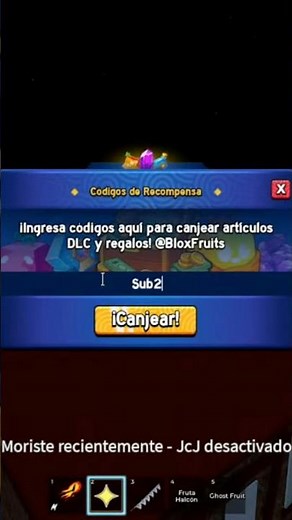 CÓDIGO x2 XP en Blox Fruits (código duplicador de experiencia) #bloxfruits #roblox #onepiece