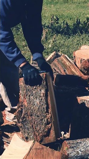 One Hit Clean Split 🔥 Fiskars X32 ASMR