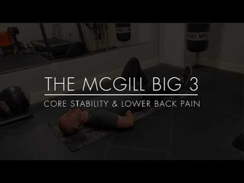 Dr. Stuart McGill Big 3 Exercises for Back Pain Relief (Step-by-Step Guide)