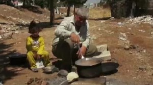 Syrian refugees react to possible strike