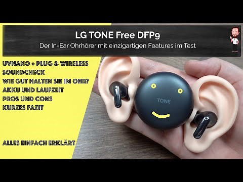 LG TONE Free DFP9 | Der Bluetooth UV Kopfhörer / Ohrhörer mit einzigartigen Features im Test
