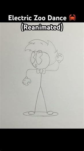 (DONE ON PAPER) A very simple animation. I didn’t do the eye part for obvious reasons #2danimation