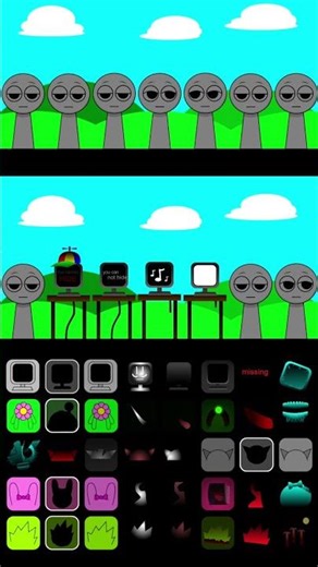 MR FUN COMPUTER 1-7 Phase 🎮🔥🚀 #incredibox​ #incrediboxsprunki​ #shorts​ #sprunki​ #phase​ #oc