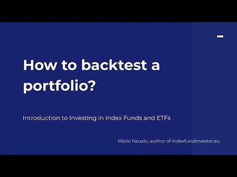 How to backtest a portfolio?