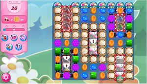 Tips and Walkthrough: Candy Crush Level 8121