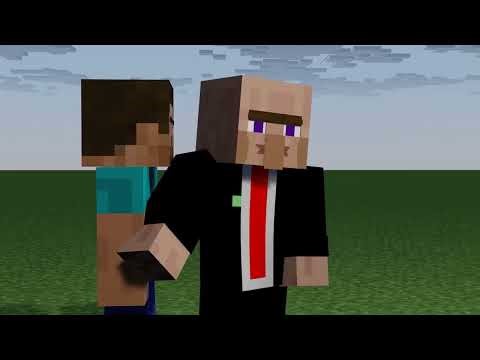 Steve Vs Pro Villager | Steve Survives In Flat World S2 #2 (Minecraft Animation)