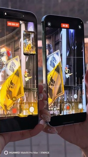 In my experience, Huawei's telephoto capabilities are stronger, and the red maple image processing