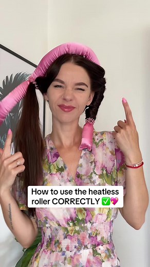 How to Use Heatless Rollers Correctly for Perfect Curls | Invisibobble