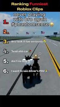 Ranking Roblox Funniest Clips (№1 is mogger🧏) | #Roblox #RobloxMemes #Shorts